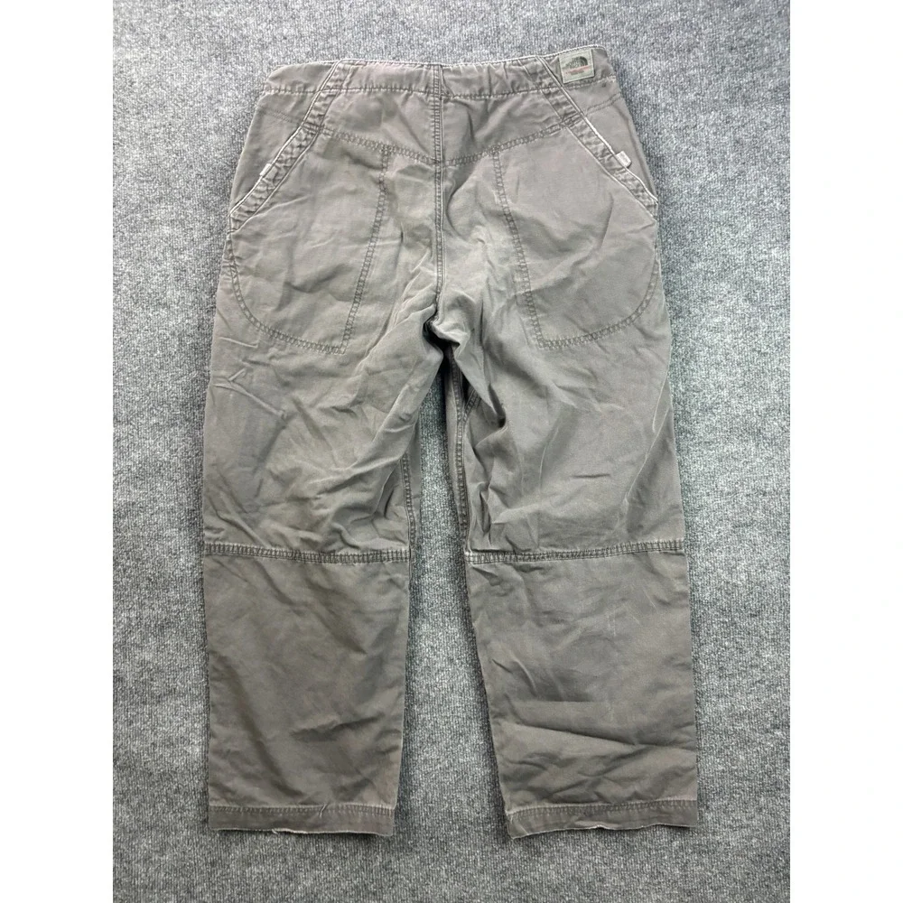 The North Face A5 Series Pants Mens 34 Gray Cotton Climbing Hiking Outdoor